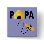 Papa To Be Button