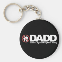 Papas de DADD contre dater de filles Porte-clefs