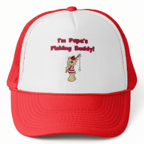 Papa's Fishing Buddy Tshirts and Gifts Trucker Hats