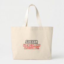 Papas frais du football… sacs de toile