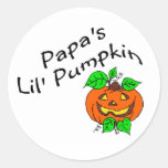 Papas Lil Pumpkin Stickers