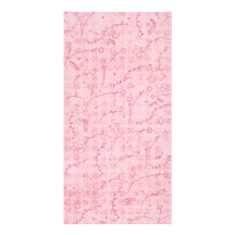 PAPER040 PINK FLORAL BACKGROUNDS GIRLY HAPPY SPRIN CUSTOMIZED PHOTO CARD