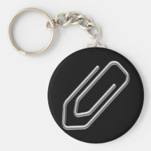 Paper Clip Key Chains