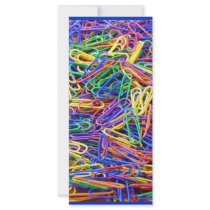 Paper clips rack cards