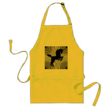 Paper Cut Unicorn Apron