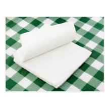 Paper napkins postcards