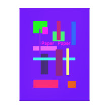 Paper Paper Canvas Prints