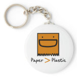 Paper > Plastic Keychain