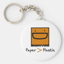 Paper > Plastic Keychain