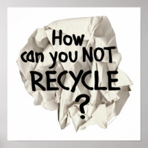 Paper Recycling Poster