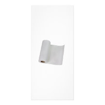 Paper towel rack card template