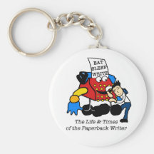Paperback Writer Keychains