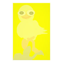 Papeterie Whacky d'oiseau Papier À Lettre Customisé