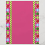 PAPIER D'ALBUM À LA POLKA DOTTIES TRACT CUSTOMISÉ