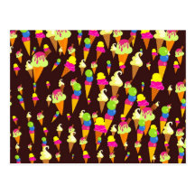 Papier peint de glace cartes postales
