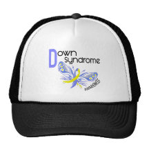 PAPILLON 3,1 de syndrome de Down Casquette De Camionneur