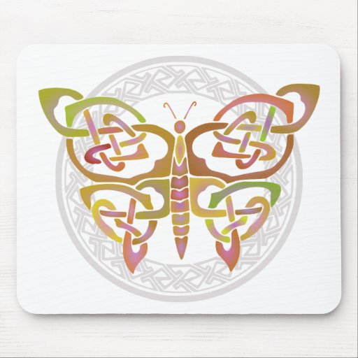 Papillon celtique II Tapis De Souris