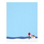 Papillon Christmas Mail Sable Letterhead