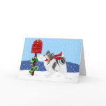 Papillon Christmas Mail Tri Colour