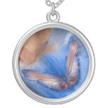 Papillon de collier portable d'art de la terre et 