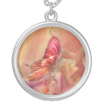 Papillon de collier portable d'art de ressort