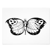 Papillon de femme faire-parts