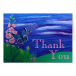 Papillon de Merci Carte De Vœux