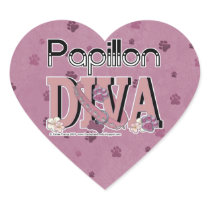 Papillon DIVA Stickers