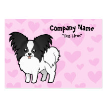 Papillon Love Business Card Templates