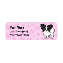 Papillon Love Return Address Labels