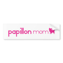 Papillon Mom Bumper Stickers