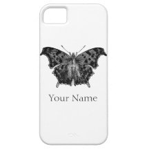 Papillon noir et blanc, curiosités coques Case-Mate iPhone 5