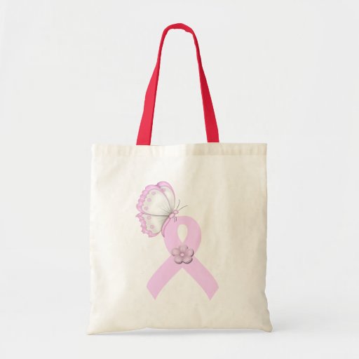 Papillon rose de ruban sacs