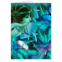 Papillons Cartes De Vœux