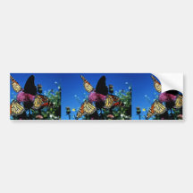 Papillons de monarque autocollant pour voiture