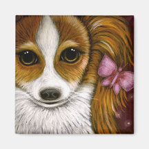 PAPILLONS Magnet