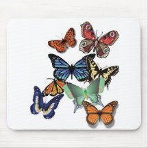 Papillons Tapis De Souris