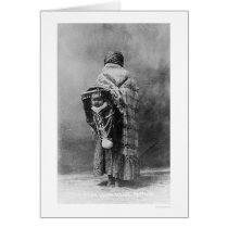 Papoose & Yakama Squaw 1910 Greeting Card