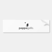 PappaGallis Bumper Sticker