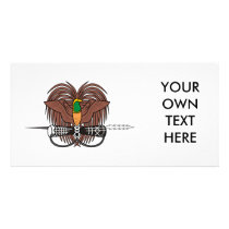 Papua New Guinea Coat of Arms Personalized Photo Card