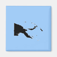 PAPUA NEW GUINEA FRIDGE MAGNETS