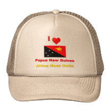 Papua New Guinea Trucker Hats