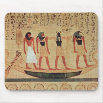 Papyrus depicting a man mousepads