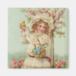 Pâques vintage aimants pour réfrigérateur