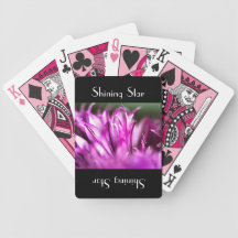 Paquet de cartes tout en fleurs