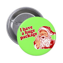 Paquet énorme de Santa Badge Avec Épingle
