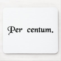 Par cent tapis de souris