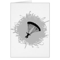 Parachuting Scribble Style