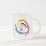 Parachuting Tricolor Emblem Coffee Mug
