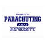 Parachuting University Post Card